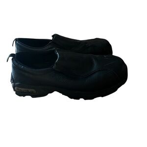 Nautilus Black Leather Safety Shoes Sz 13M